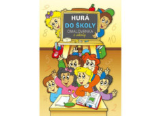 Omalovánky A4 - Hurá do školy