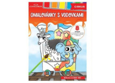 Omalovánky s vodovkami...