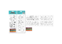 Cestovní omalovánky...