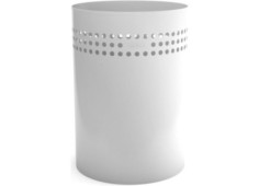 Odpadkový koš Novum bílá