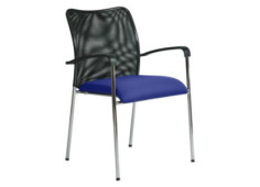 Konferenční židle Spider modrá