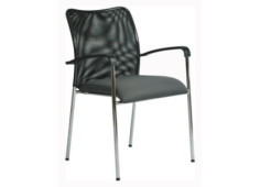 Konferenční židle Spider šedá