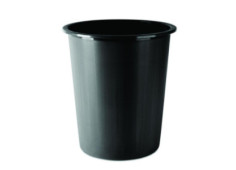 Koš odpadkový plný černý