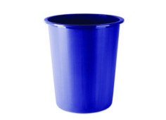 Koš odpadkový plný modrý
