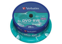 Verbatim DVD-RW, 43639,...