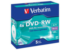 Verbatim DVD-RW, 43285,...