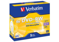 Verbatim DVD+RW, 43229,...