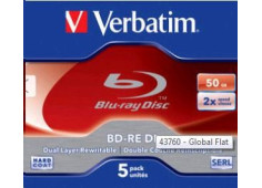 Verbatim BD-RE DL, jewel...