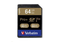 VERBATIM SDXC karta 64GB...