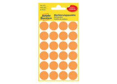 Kulaté etikety Avery, neon...