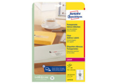 Adresní etikety, transpar.,...
