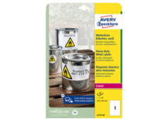 Velmi odolné etikety bílé,...