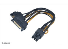 AKASA kabel 2xSATA na 6pin...