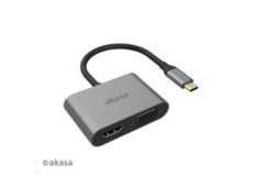 AKASA adaptér USB-C 2-in-1...