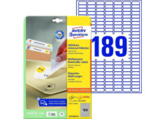 Snímatelné etikety, bílé,...