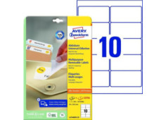 Snímatelné etikety, bílé,...