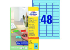 Snímatelné etikety, modré,...