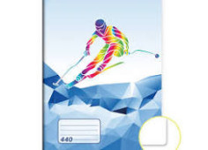 Sešit, A4, 40 listů, čistý