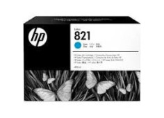 HP 821 - 400 ml - azurová -...