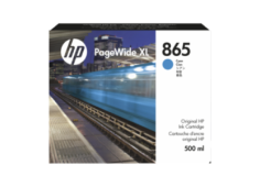 HP 865 - 500 ml - azurová -...