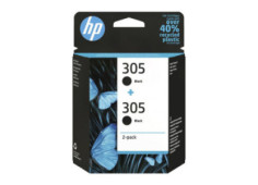 HP 305 2-Pack Black...
