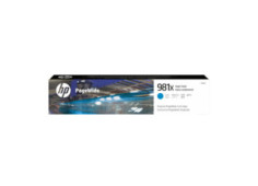HP 981X azurový toner...