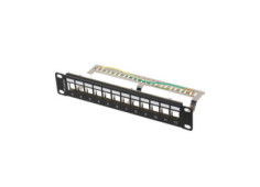 PATCH PANEL 12 PORTŮ 1U 19"...