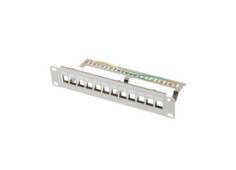 PATCH PANEL 12 PORTŮ 1U 19"...