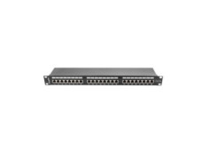 PATCH PANEL 24 PORTŮ 1U 19"...