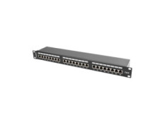 PATCH PANEL 24 PORTŮ 1U 19"...