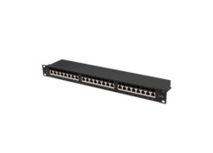 PATCH PANEL 24 PORTŮ 1U 19"...
