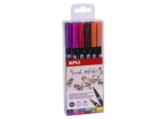 Popisovač 12 barev BRUSH DUO