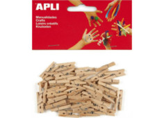 Kolíčky dřevěné APLI...