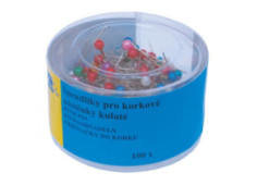 Špendlíky barevné 432 /100ks