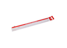 Pravítko 30 cm transparentní