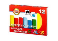 Křída školní barevná - 12...