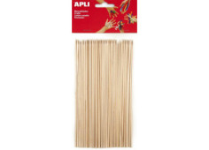 Špejle APLI přírodní 200x...