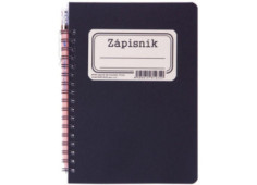 Zápisník s boční kroužkovou...