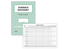 Evidence docházky A4 eko