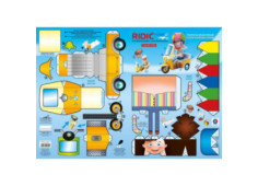 Vystřihovánka - Řidič