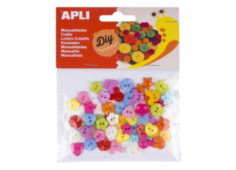 Knoflíky Apli pr. 12 mm mix...